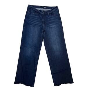 Old Navy High Rise Wide Leg Jeans Size 14